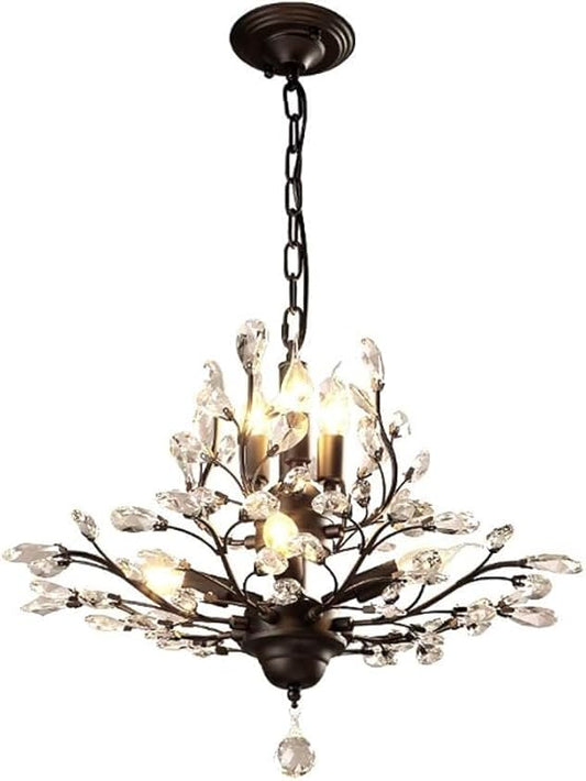 💧Raindrop Farmhouse Chandelier ✨🌿🕯️