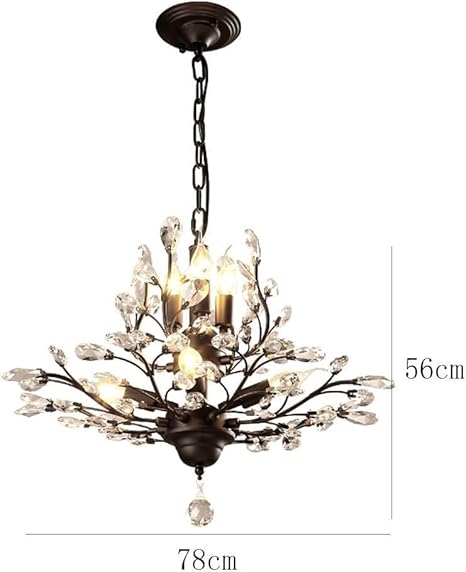 💧Raindrop Farmhouse Chandelier ✨🌿🕯️