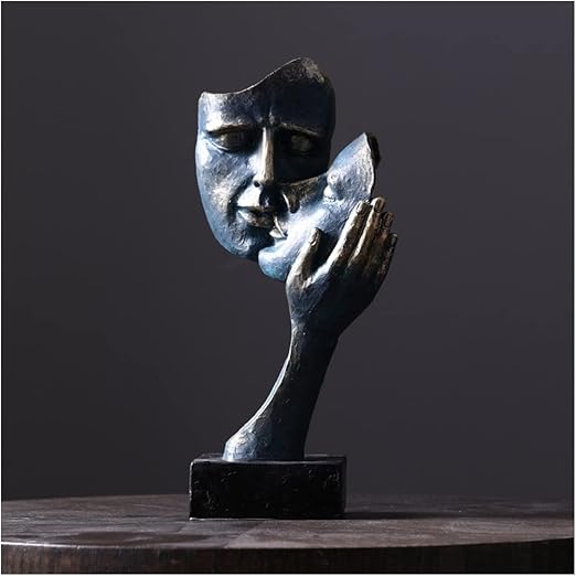 🌙✨ Abstract Harmony Sculpture 🤍🕊️