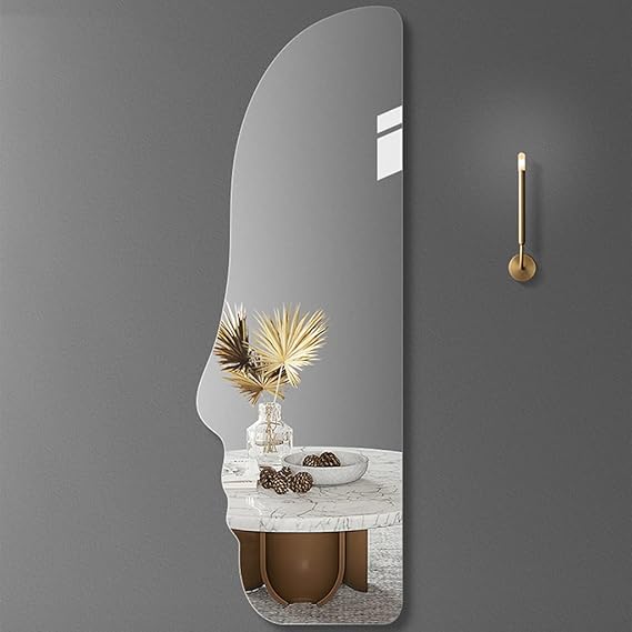 🪞✨ ModernEdge Asymmetrical Mirror 🌿💎
