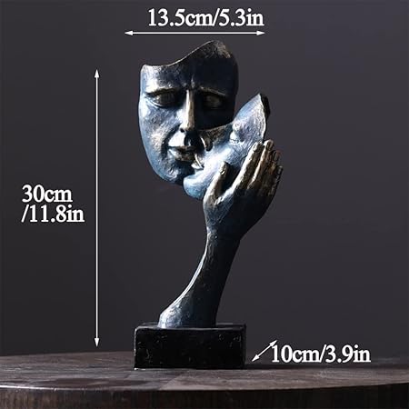 🌙✨ Abstract Harmony Sculpture 🤍🕊️