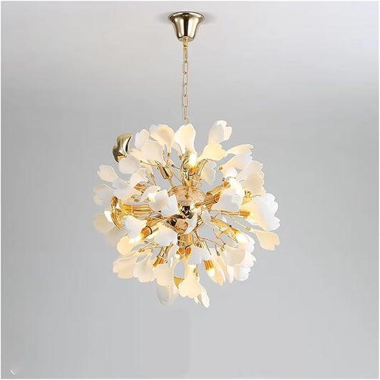 ✨GlowCeram Chandelier 🕯️🌿