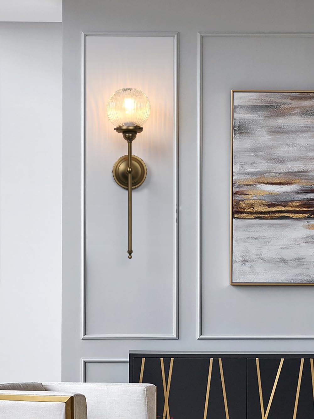🛁💡 Industrial Glow Bathroom Wall Light ✨🏭