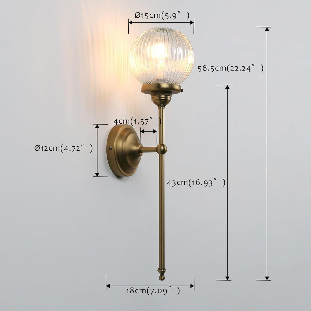 🛁💡 Industrial Glow Bathroom Wall Light ✨🏭