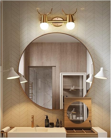 💎✨ LuxeGlow Bathroom Chandelier 🕯️🌿