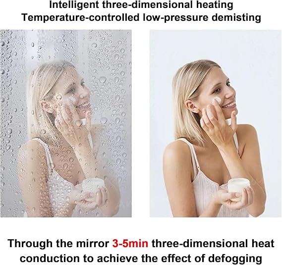🪞✨ SmartGlow LED Mirror 💡🌙